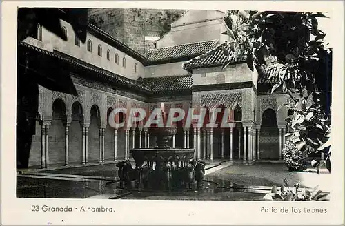 Cartes postales Granada Alhambra Patio de Los Leones