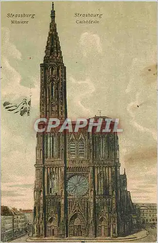 Cartes postales Strasbourg Cathedrale