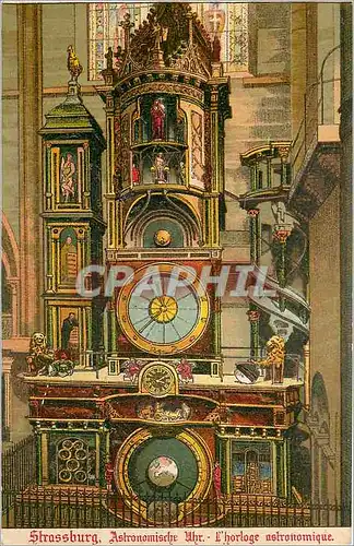 Cartes postales Strassburg l'Horloge astronomique