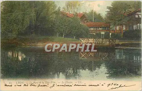 Ansichtskarte AK Lyon le Parc et la Tete d'or le Chalet