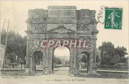 Cartes postales Orange l'Arc de Triomphe