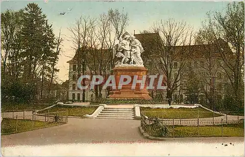 Cartes postales Basel Straseburger Denkonel