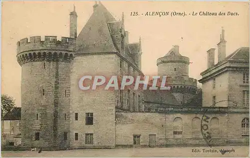 Ansichtskarte AK Alencon Orne le Chateau des Ducs