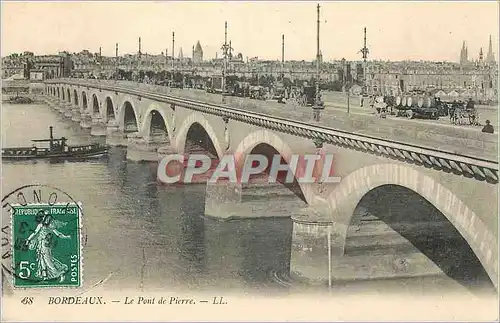 Cartes postales Bordeaux le Pont de Pierre