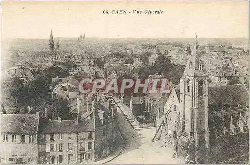 Cartes postales Caen vue generale