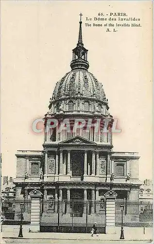 Ansichtskarte AK Paris le Dome des Invalides