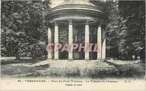 Ansichtskarte AK Versailles Parc du Petit Trianon le Temple de l'Amour