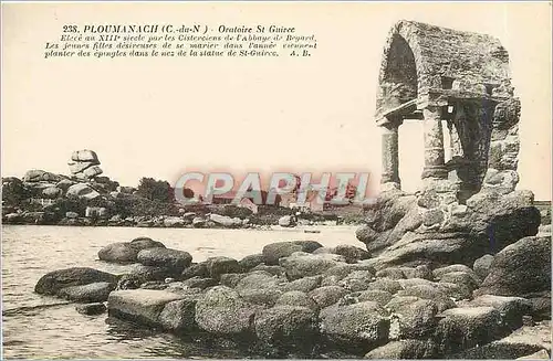 Cartes postales Ploumanach C du N Oratoire St Guirec