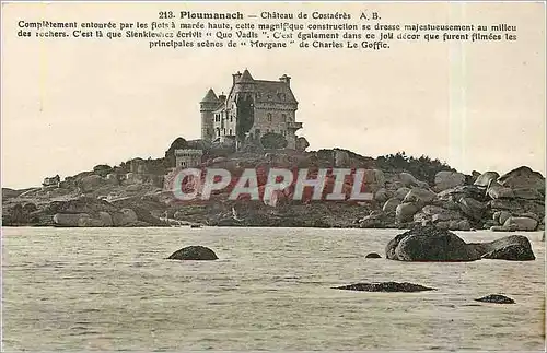 Cartes postales Ploumanach Chateau de Costares