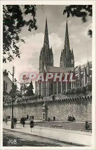 Cartes postales Quimper la Cathedrale et les Forifications