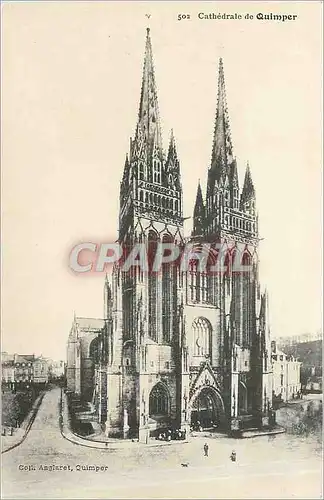 Cartes postales Cathedrale de Quimper