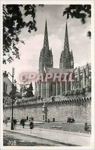 Cartes postales Quimper la Cathedrale et les Fortifications
