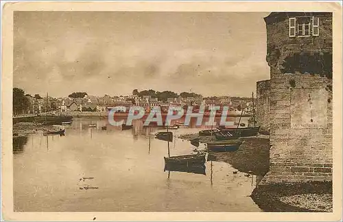 Ansichtskarte AK Bretagne Concarneau Finistere l'Arriere Port