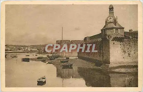 Ansichtskarte AK Bretagne Concarneau Finistere Remparts de la Ville Close