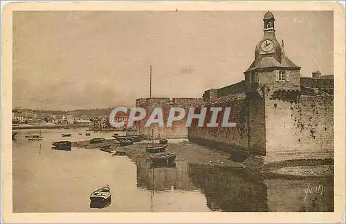 Cartes postales Bretagne Concarneau Finistere Remparts de la Ville Close