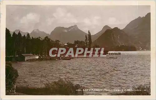 Ansichtskarte AK Lac d'Annecy Talloires l'Embarcadere