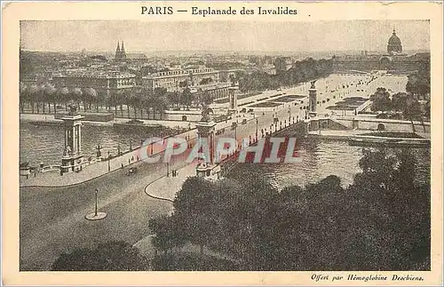 Cartes postales Paris Esplanade des Invalides