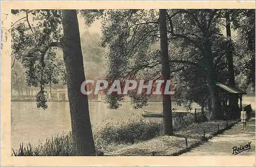 Cartes postales Lyon Parc de la Tete d'Or bord du Lac