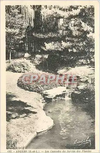 Cartes postales Angers M et L les Cascades du Jardin des Plantes