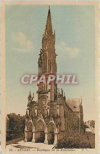 Ansichtskarte AK Angers Basilique de la Madeleine