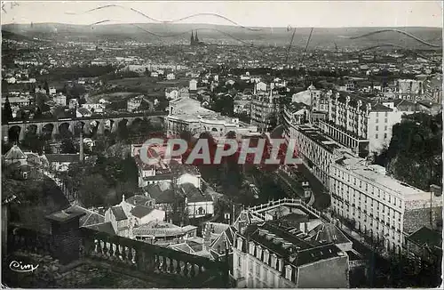 Cartes postales moderne Royat P de D le Viaduc et les Hotels