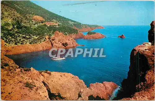 Cartes postales moderne La Cote d'Azur Falaises de l'Esterel