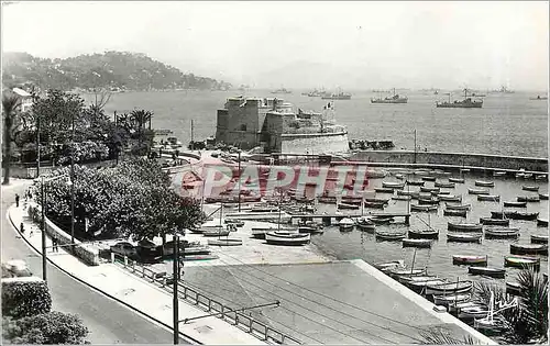 Cartes postales moderne Cote d'Azur Toulon Fort Saint Louis l'Escadre dans la Rade de Vignette