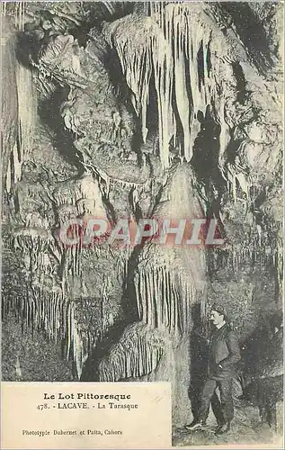 Cartes postales Le Lot Pittoresque Lacave La Tarasque