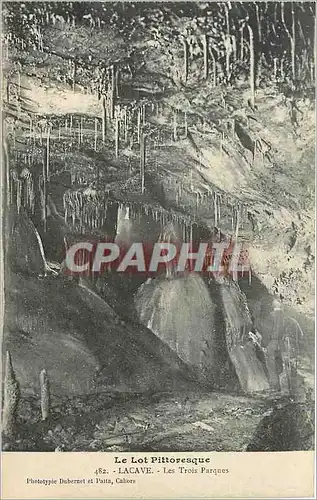 Cartes postales Le Lot Pittoresque Lacave les Trois Parques