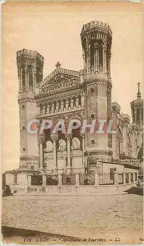 Cartes postales Lyon Notre Dame de Fourviere