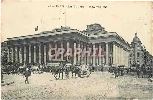 Cartes postales Paris la Bourse