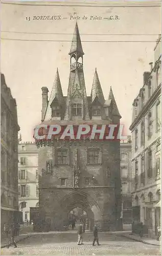 Cartes postales Bordeaux Porte du Palais