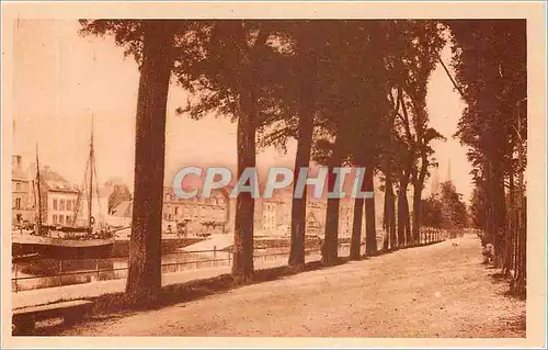 Cartes postales Quimper les Allees de Locmaria