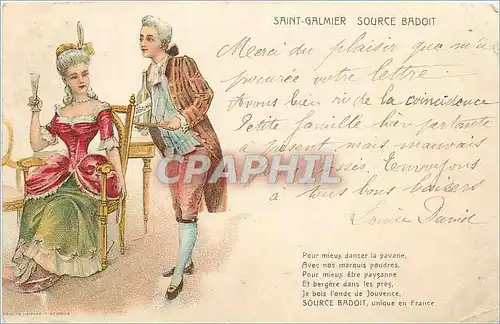 Cartes postales Saint Galmier Source Badoit