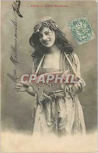 Cartes postales Fetes et Porte Bonheur Cochon Porc
