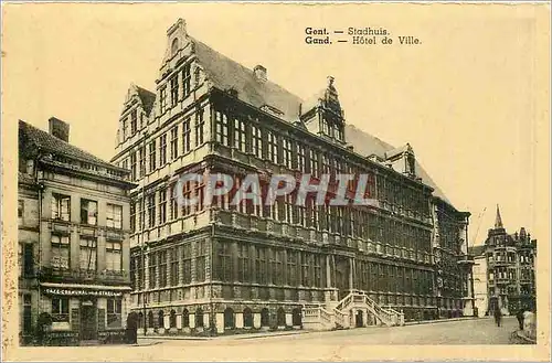 Cartes postales Gand Hotel de Ville