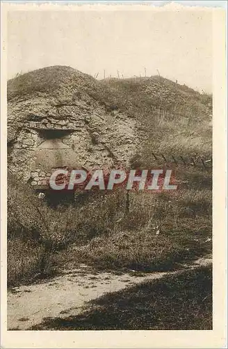 Cartes postales Fort de Douaumont ce qui reste de l'entree normale du Fort