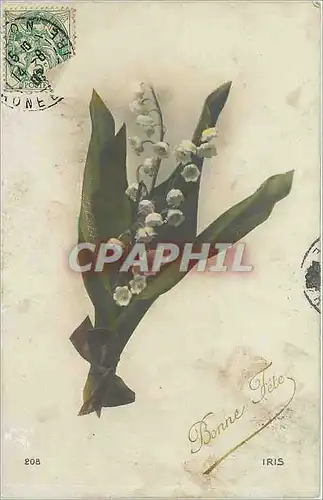 Cartes postales Bonne Fete Fleurs