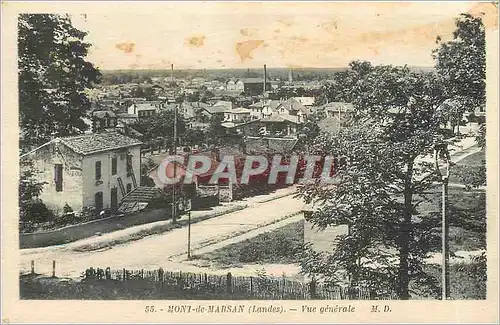 Cartes postales Mont de Marsan Landes vue generale