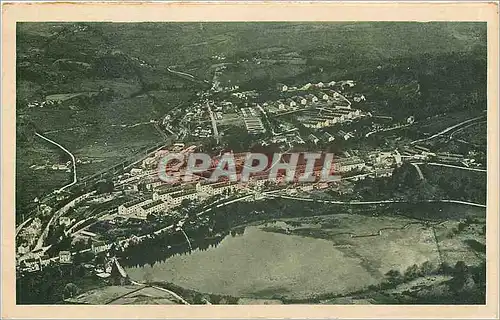 Ansichtskarte AK Camp de la Courtine vue aerienne ensemble du Camp Militaire