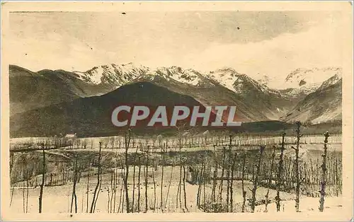 Ansichtskarte AK Cathervielle les montagnes d'Oo vues de la Grange