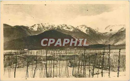 Cartes postales Cathervielle les montagnes d'Oo vues de la Grange