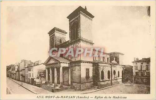 Cartes postales Mont de Marsan Landes Eglise de la Madeleine