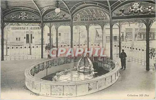 Cartes postales Vichy la Source de la Grille