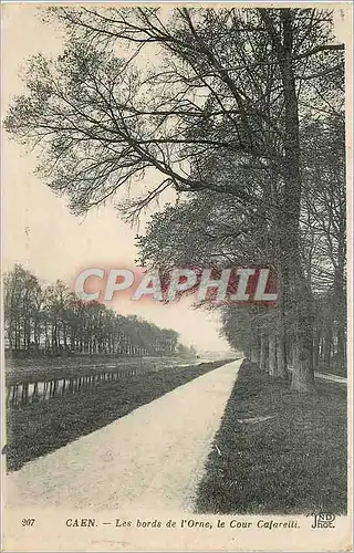 Cartes postales Caen les bords de l'Orne le cour Cafarelli