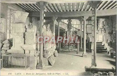 Cartes postales Caen Musee des Antiquaires Salle du Pilori