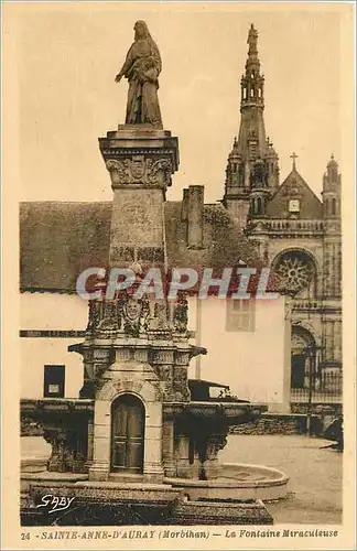 Ansichtskarte AK Saint Anne d'Auray Morbihan la fontaine miraculeuse