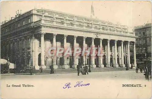 Cartes postales Le grand thetare Bordeaux