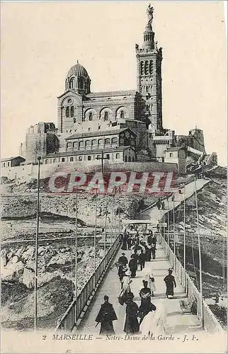 Cartes postales Marseille Notre Dame de la Garde