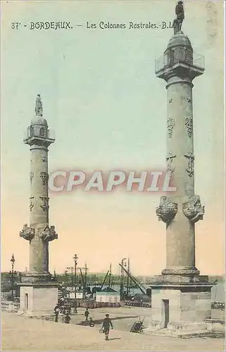 Cartes postales Bordeaux les Colonnes Rostrales